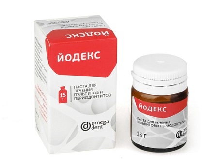 Йодекс - паста для лечения периодонтитов (15г) ОмегаДент