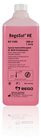 БегоСол NE - жидкость д/замешивания паковочных масс (1л), Bego