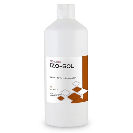 Лак Изосол (Izo-Sol), 1000 мл - изолирующий лак для гипса, Everall7 Sp. z о.о