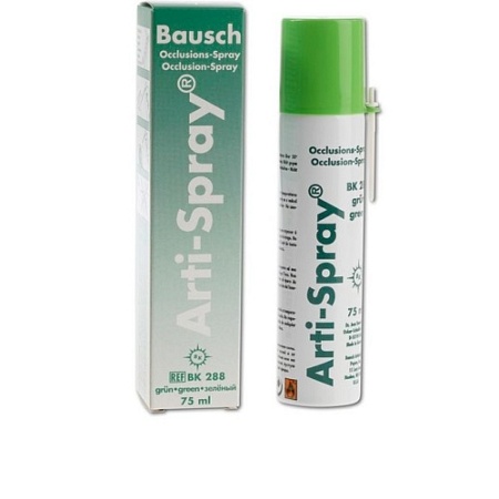 Артикуляционный спрей Arti-Spray зеленый (75 мл) ВК 288 Bausch