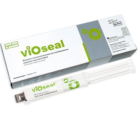 ВиОсил (Vio Seal) - паста для пломбирования каналов с эпоксидным полимером (10 г) Spident 