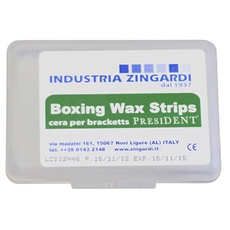 Воск ортодонтический Boxing wax strips