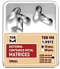 Матрицы секционные малые метал.мягкие 50 мкм (10 шт), 1.0972 (м50), ТОР ВМ