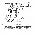 Резиновая тяга «Леопард» 3 G 1/4&amp;quot; (6,35 мм) слабая (100 шт) 635-0059, ORMCO
