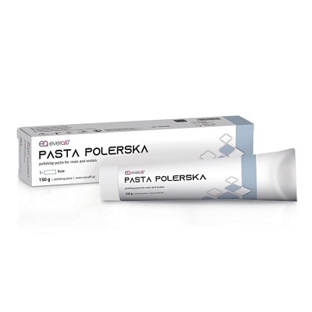 Pasta Polerska - полировочная паста для акриловых пластмасс и металлов (150г) Everall